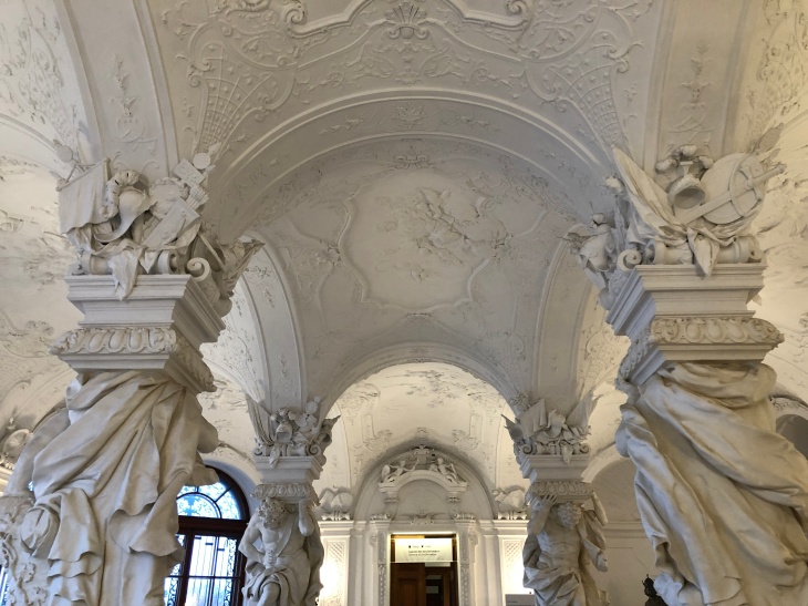 Inside the Belvedere